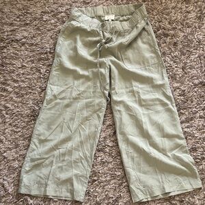 Thread & Supply Olive Wide Leg Pants